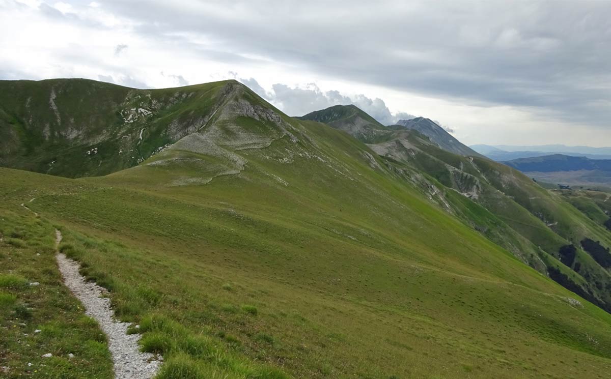 Veduta panoramica sul Monte Porche